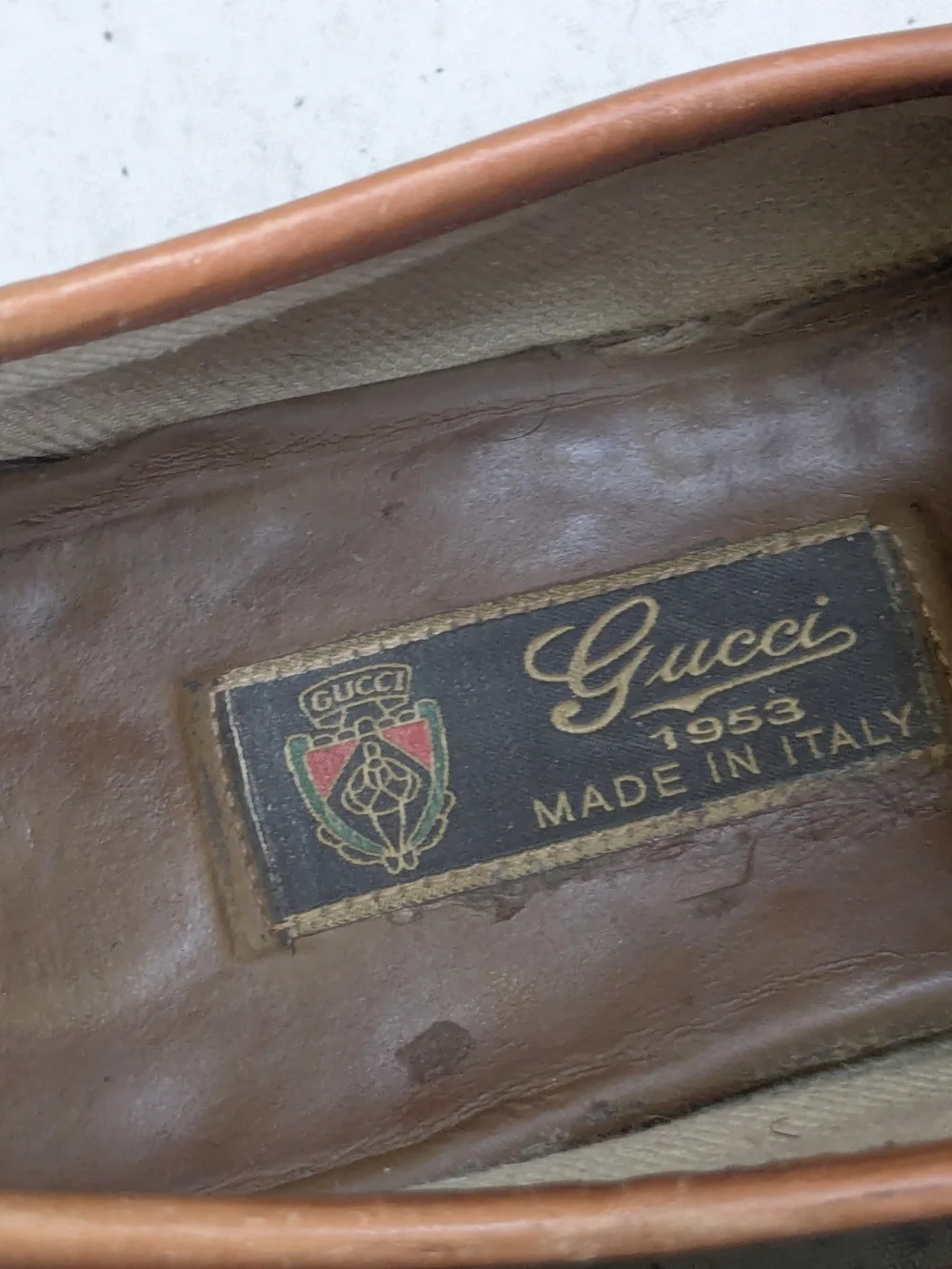 Gucci Horsebit Loafers Brown Men US 9.5 Leather Slip Ons Leather Italy - Picture 5 of 15